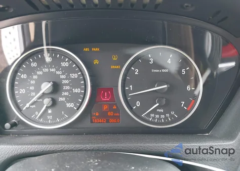 2007 BMW X5 4.8I z USA, uszkodzony, nr VIN 4USFE83597LY63884